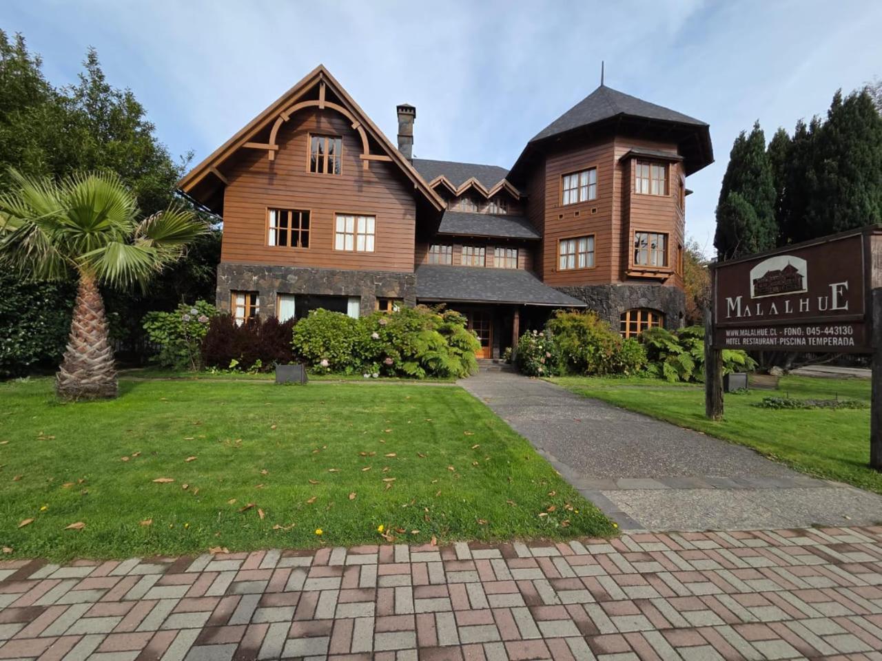 Hotel Malalhue Pucón Exteriör bild