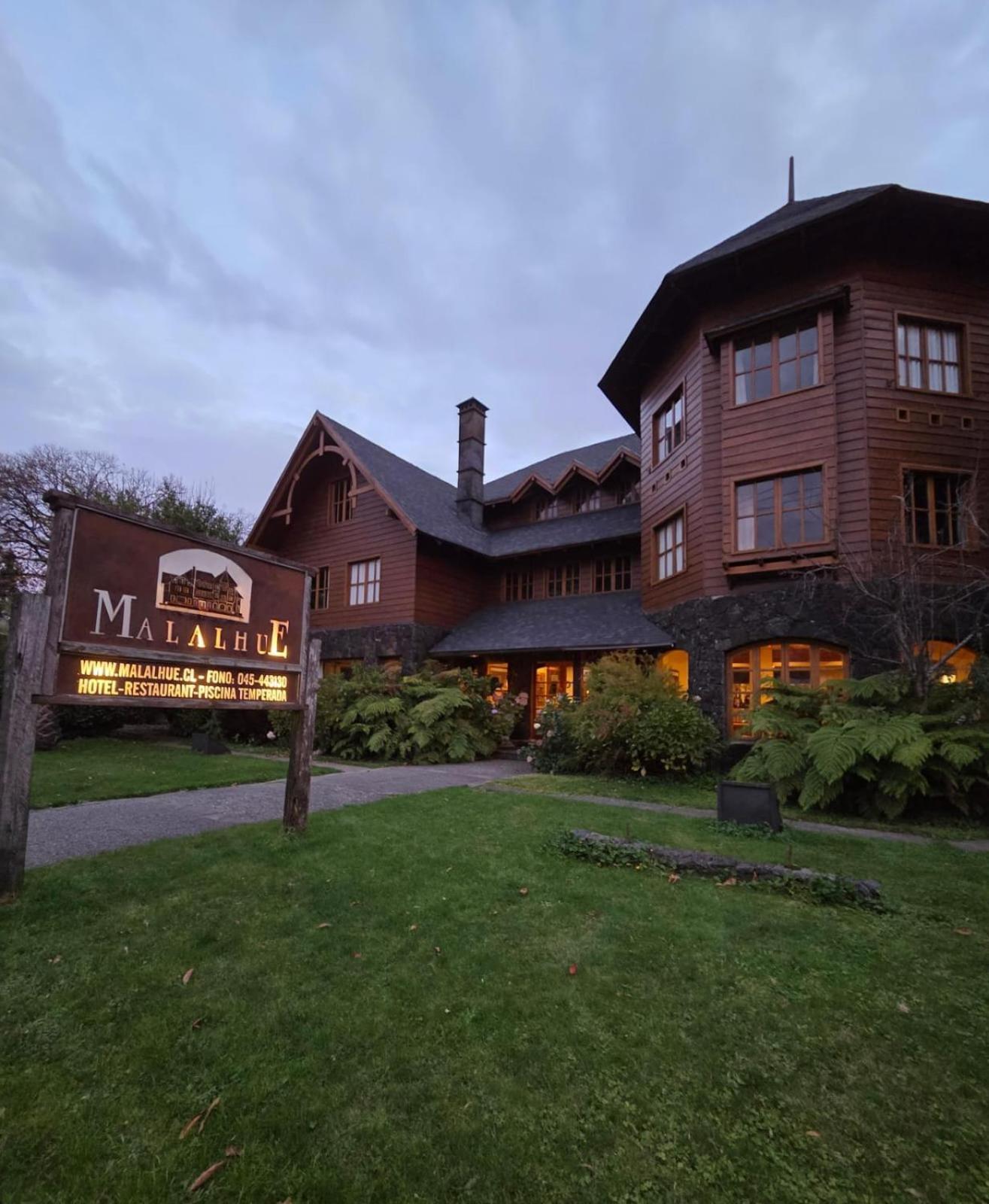 Hotel Malalhue Pucón Exteriör bild